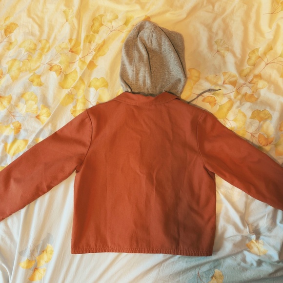 vans rust orange twill jacket - Picture 2 of 6